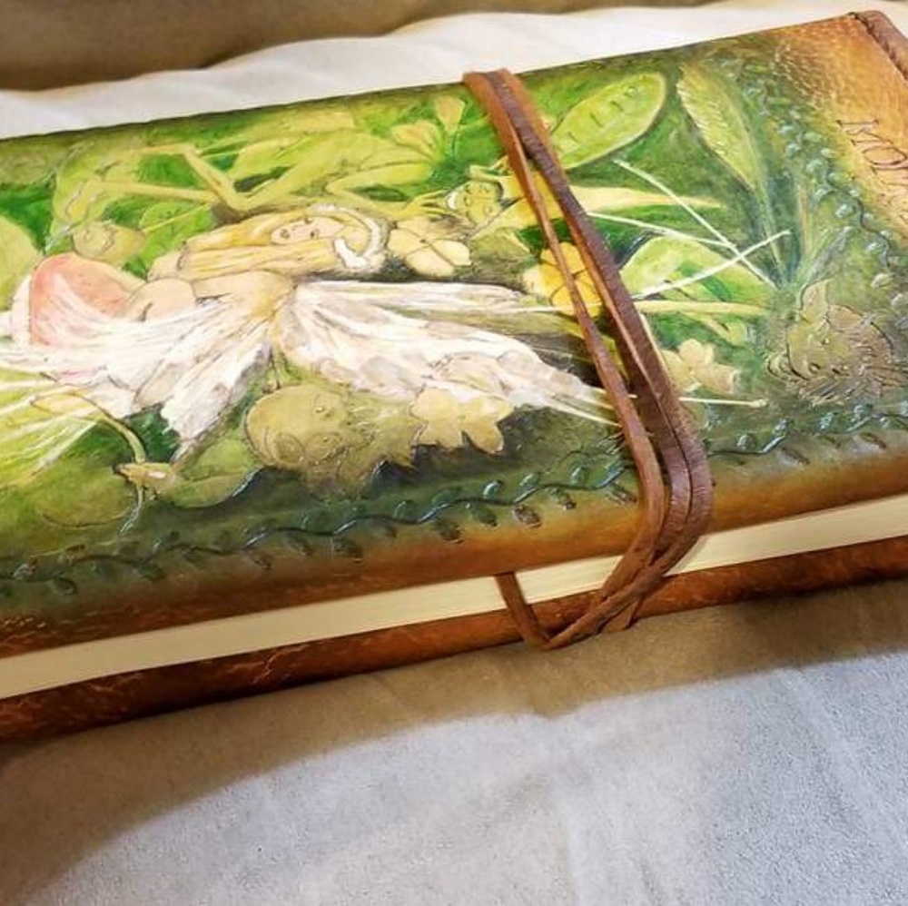 Handmade Leather Journal Monogrammed